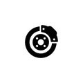 Brake discs vector icon